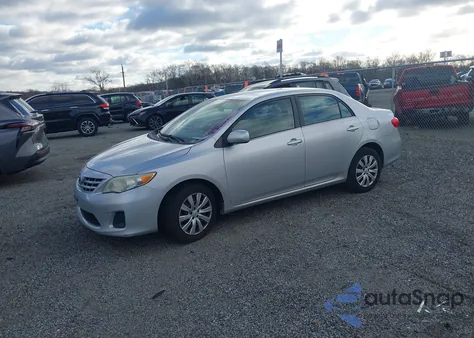 2013 Toyota Corolla Le z USA, uszkodzony, nr VIN 5YFBU4EE8DP144299